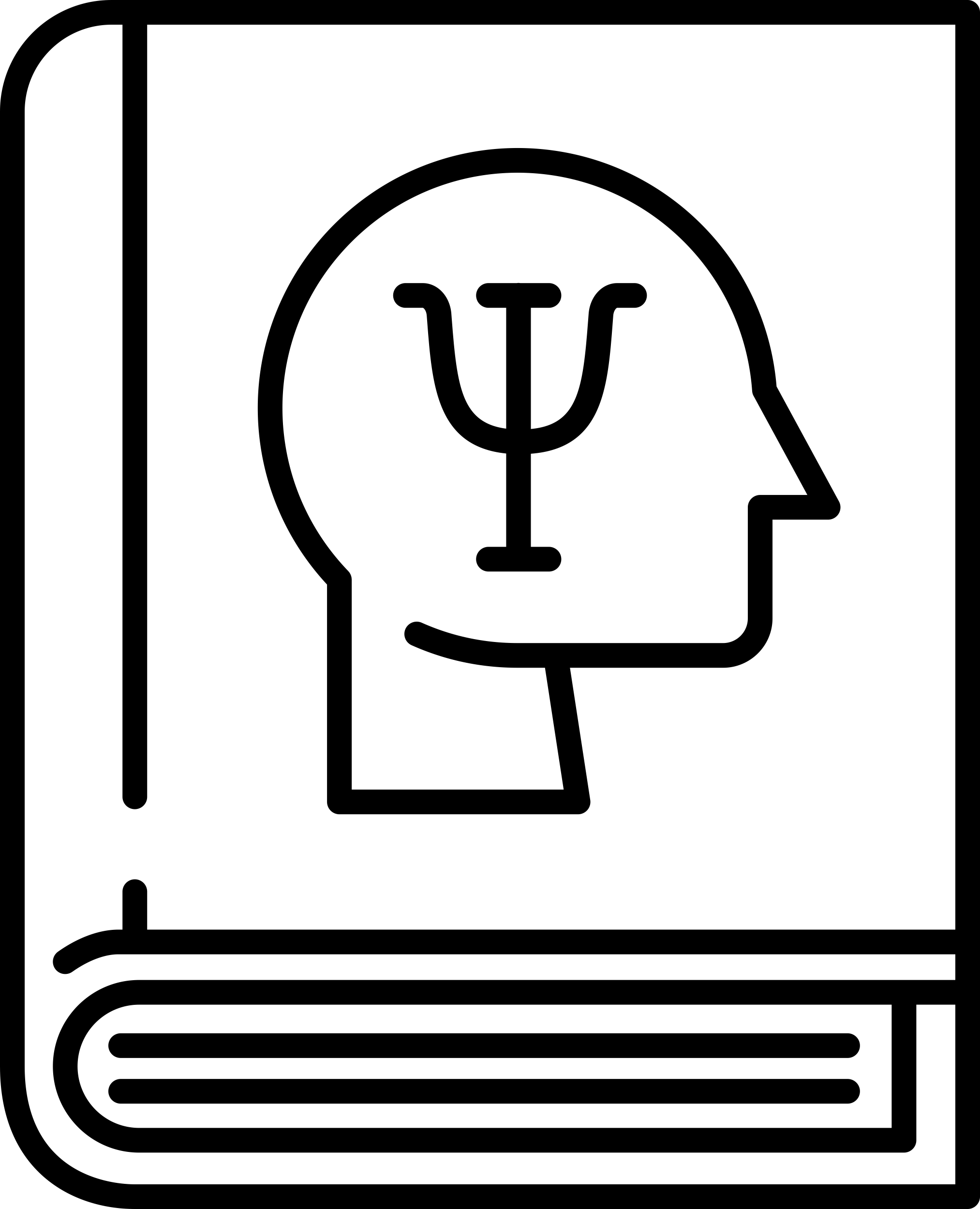 Psychology Book Line Art Svg Vector Free Vectors